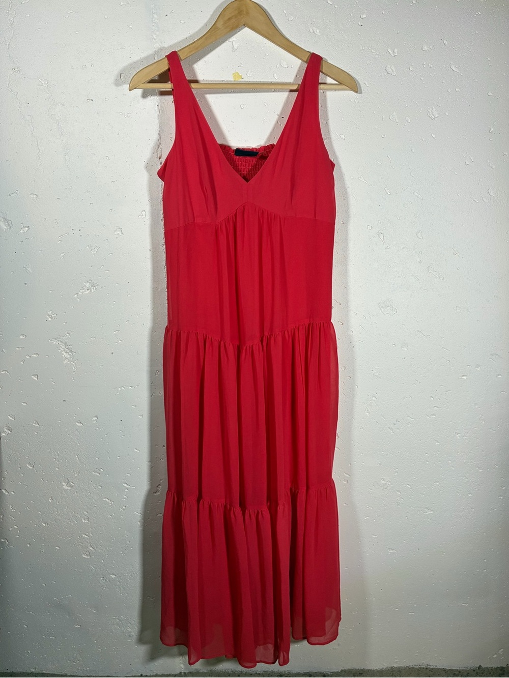 Women’s V-Neck Tiered Maxi Dress